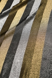 Metallic Stripe Boubou Caftan