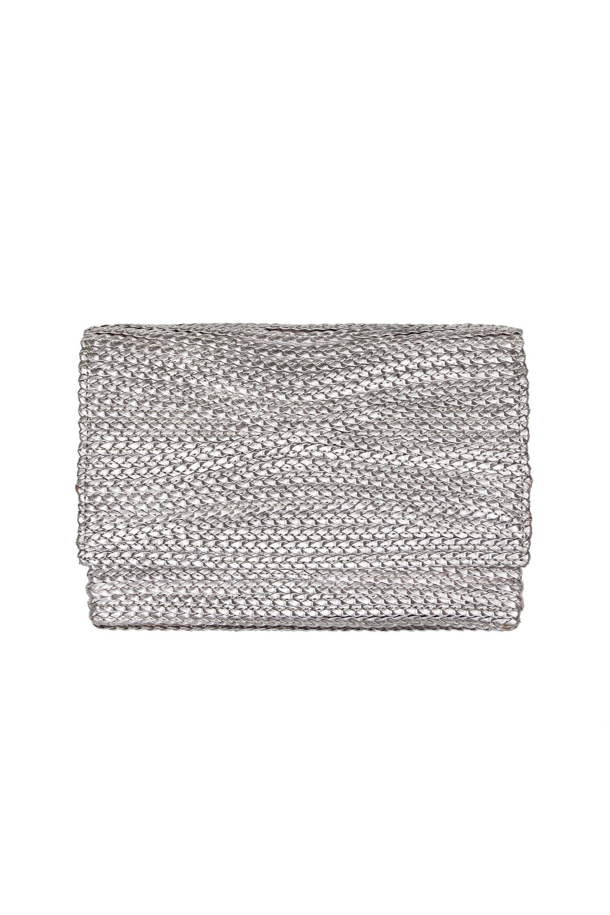 MFVD Small Clutch Marie France Van Damme Small Silver 