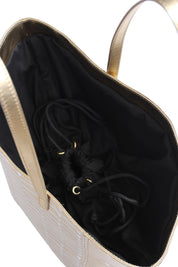 Monogram Large Leather Tote Accessories Marie France Van Damme 
