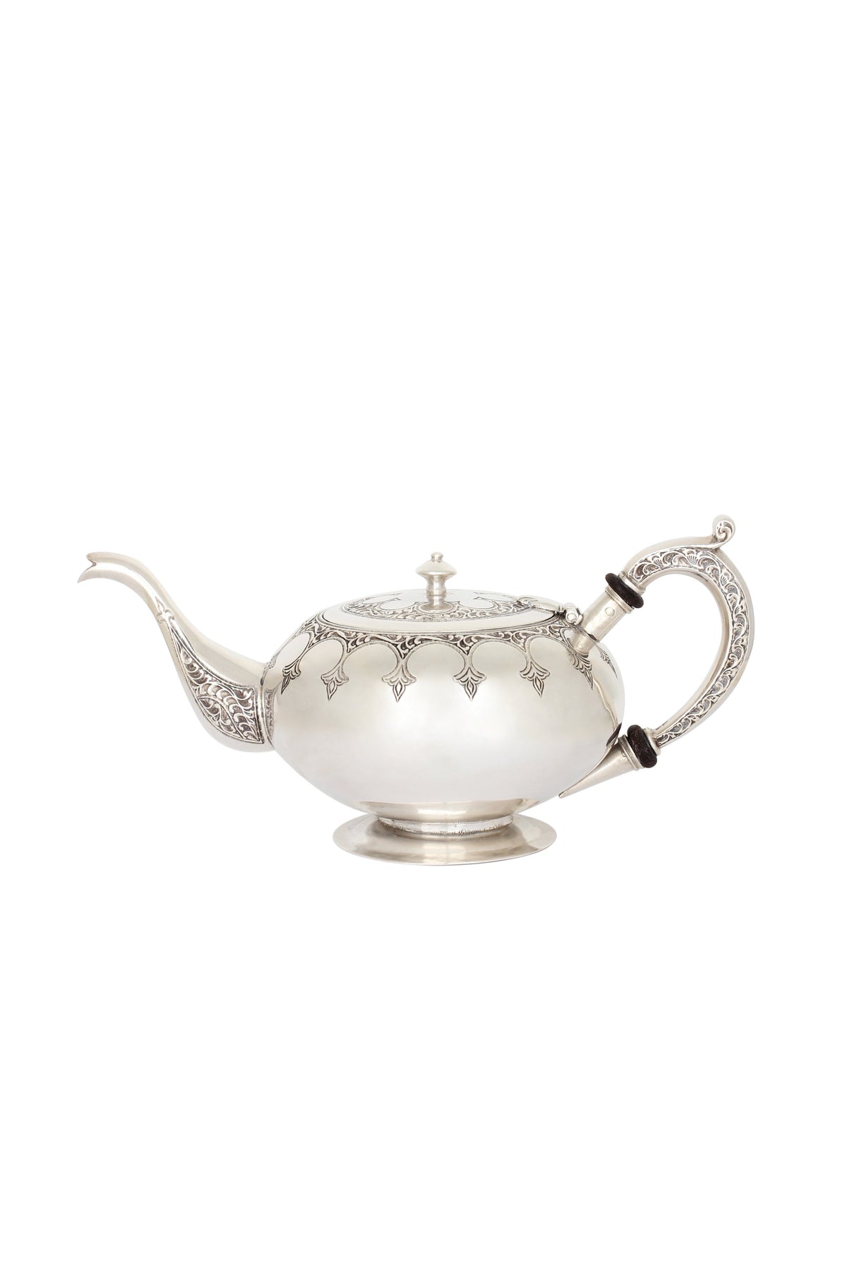 Moroccan Antique Teapot Marie France Van Damme Silver 