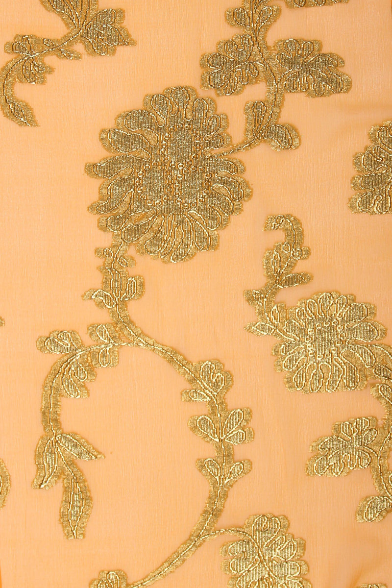 Orange Gold Babani Cover Up Marie France Van Damme 