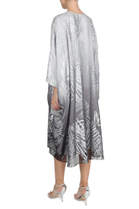 Palm Midi Metallic Boubou Caftans Marie France Van Damme 