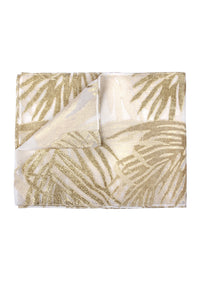 Palm Scarf Marie France Van Damme One Size White Gold 