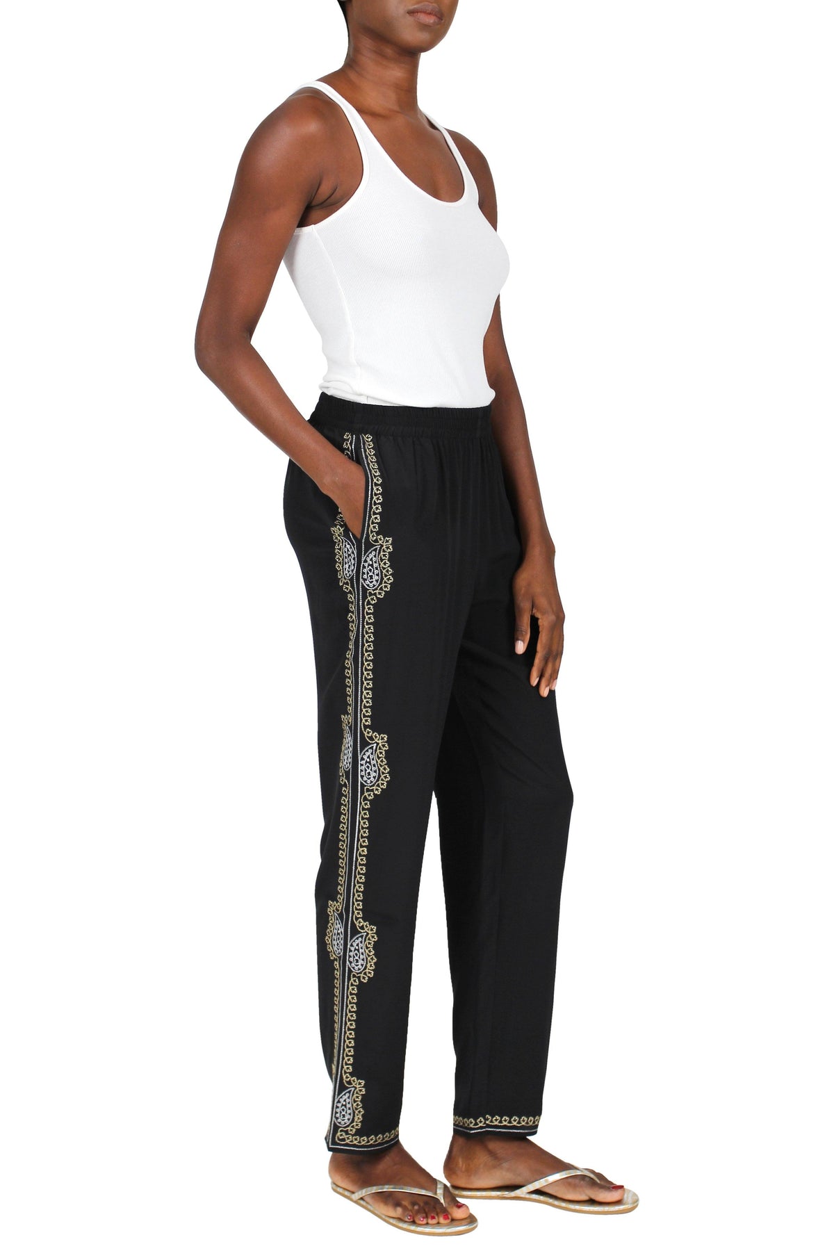 Raindrop Lurex CDC Pants Pants Marie France Van Damme 