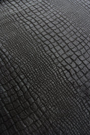 Silk Long Sleeve Croco Jacquard Boubou Marie France Van Damme 