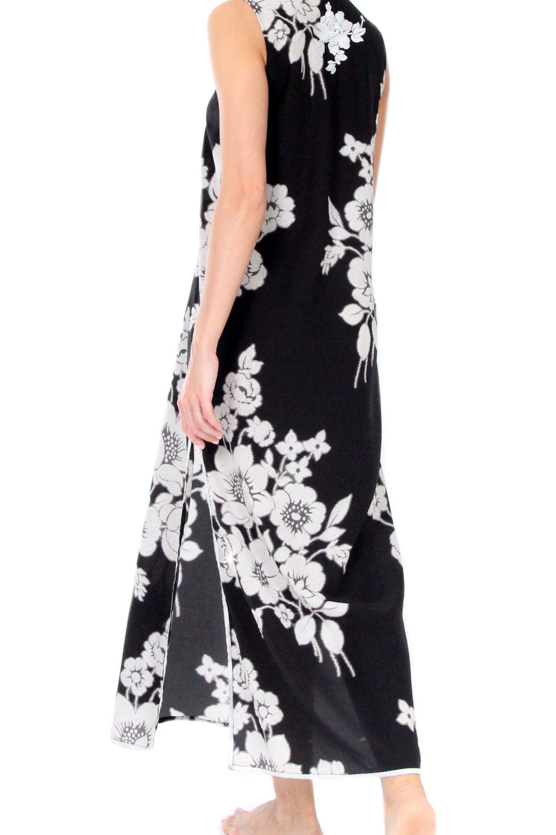 Sleeveless Rose Long Dress Dresses Marie France Van Damme 