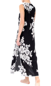 Sleeveless Rose Long Dress Dresses Marie France Van Damme 